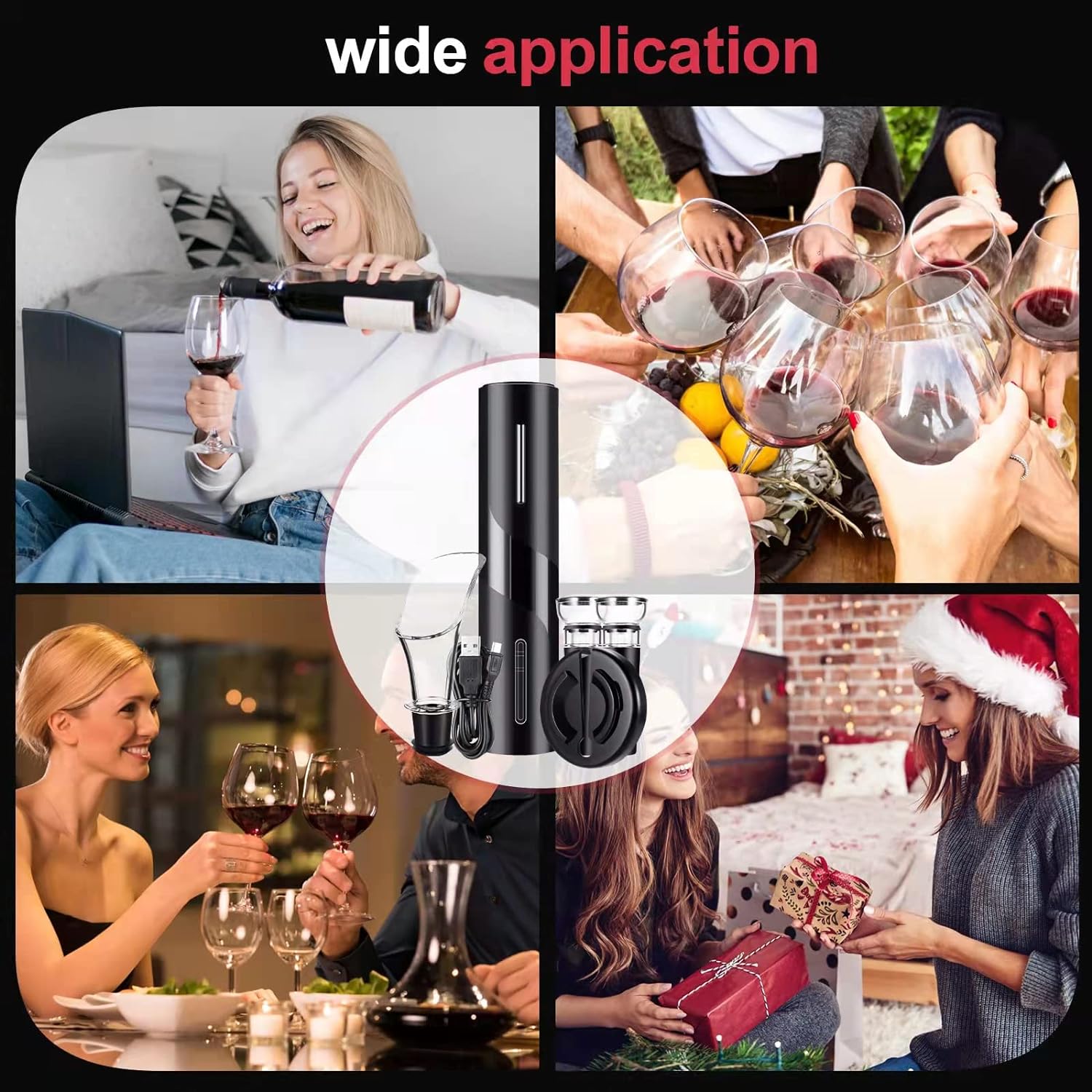 DESCORCHADOR DE VINOS ELÉCTRICO